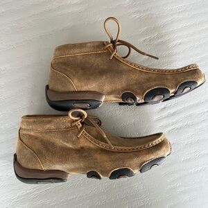 Twisted X Ladies Original Chukka Leather Driving Mocs | 6.5M